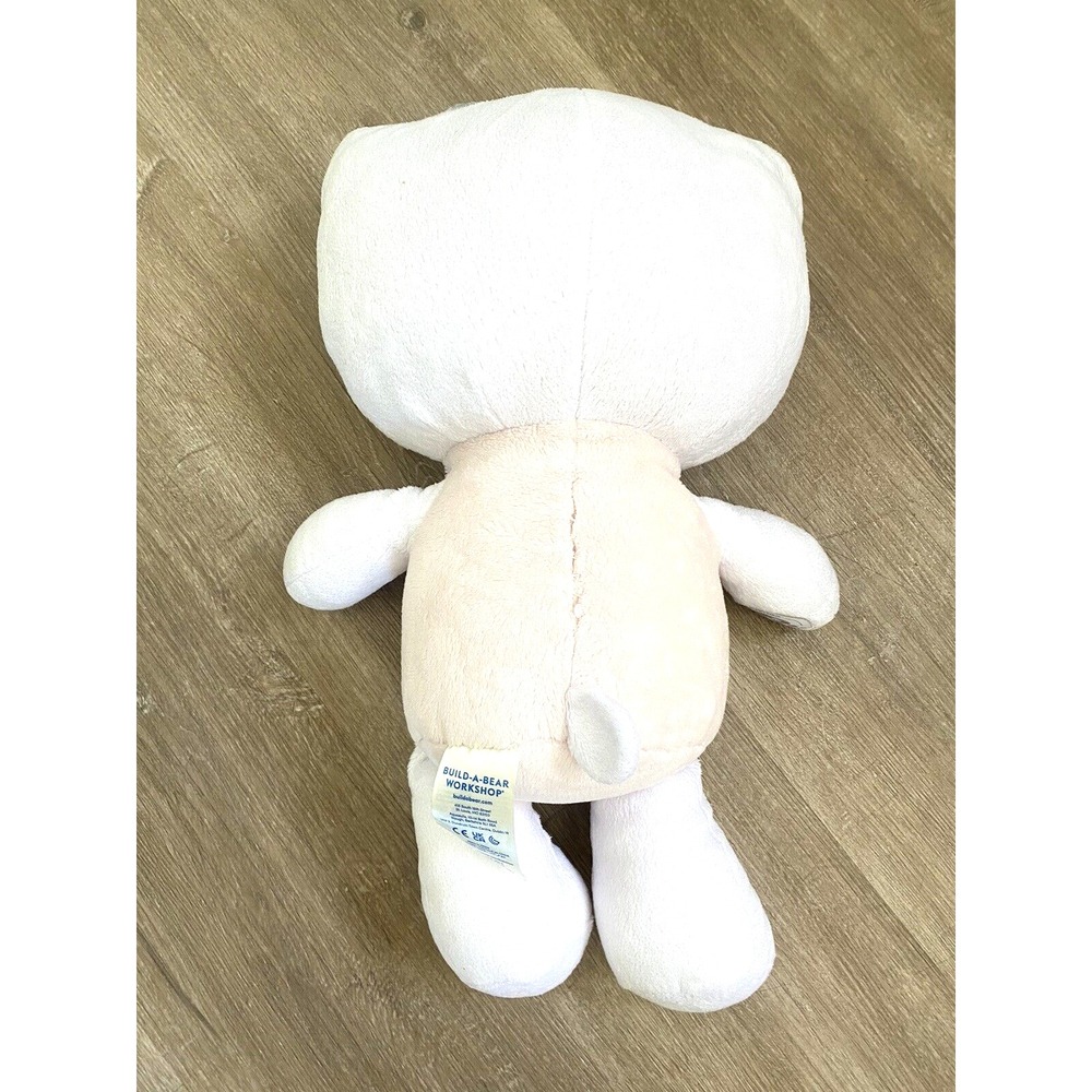 Build A Bear 25th Celebration Anniversary Glitter Hello Kitty Plush W/ Bow BAB - Picture 6 of 8